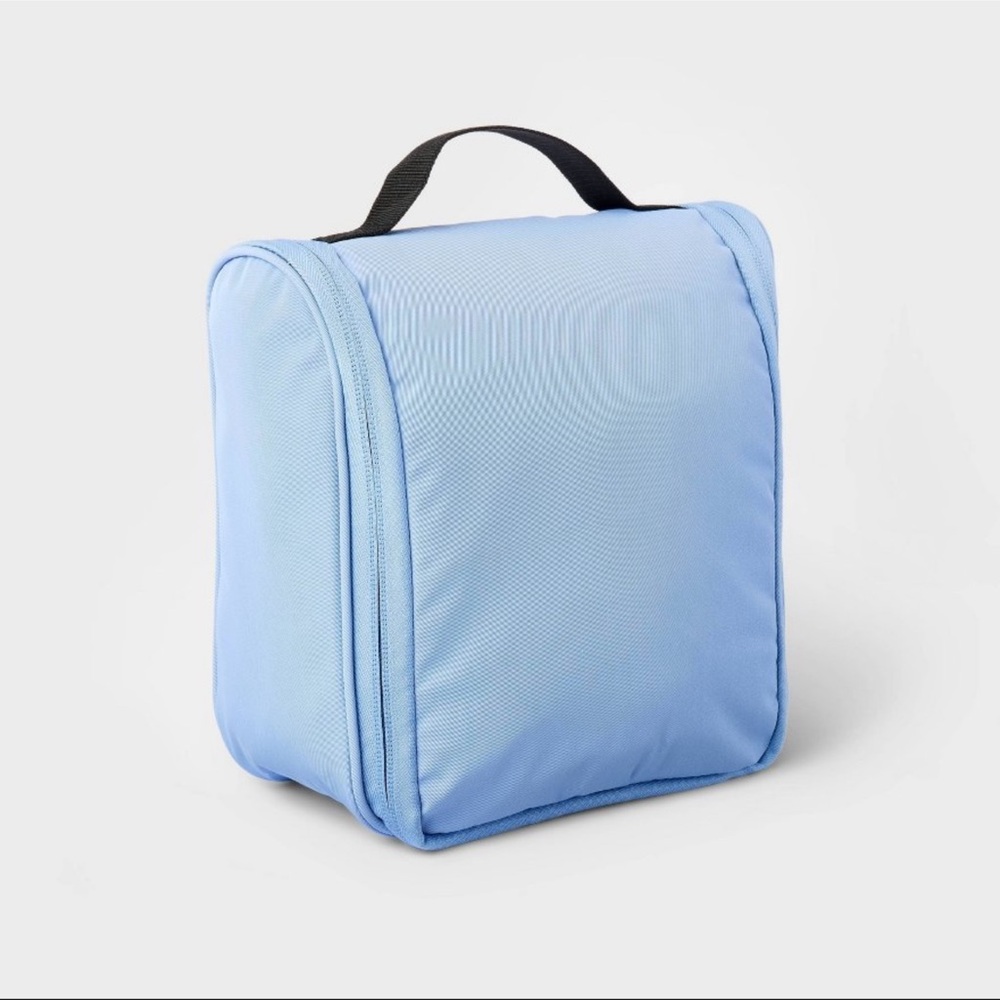 Light Blue Travel Toiletry Bag
